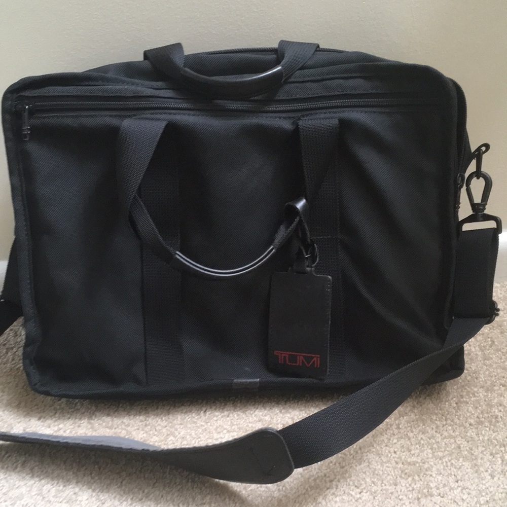 Tumi-laptop briefcase